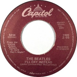 I’ll Cry Instead / I’m Happy Just to Dance With You