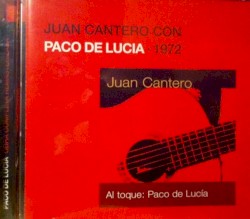 Juan Cantero con Paco de Lucía