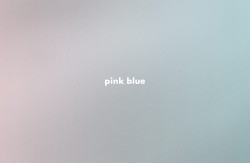 pink blue