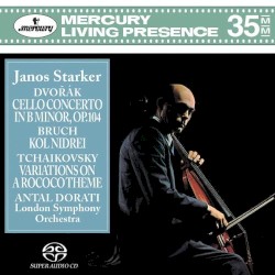 Dvořák: Cello Concerto in B minor, op. 104 / Bruch: Kol Nidrei / Tchaikovsky: Variations on a Rococo Theme