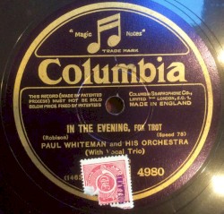 In the Evening / I'd Rather Cry Over You