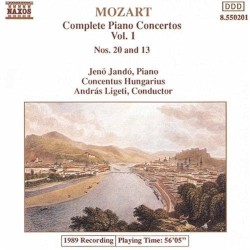 Complete Piano Concertos, Volume 1: Nos. 13 and 20
