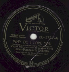 Why Do I Love You / Nobody Else but Me