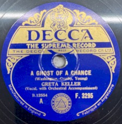 A Ghost of a Chance / Say It Isn’t So