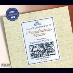 6 Brandenburgische Konzerte / 4 Ouvertüren / Tripelkonzert, BWV 1044
