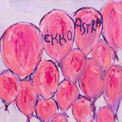 pink balloons