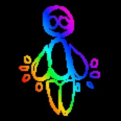 pinkmouse & ego7 try to get along @ 🍎orchard