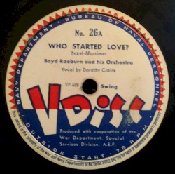 Who Started Love? / Crazy Rhythm