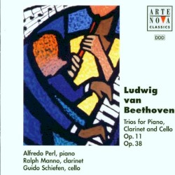 Trios for Piano, Clarinet and Cello, op. 11 and Op. 38