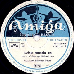 Leise rauscht es / Über's Jahr wenn die Kornblumen blühen