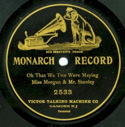 Oh That We Two Were Maying