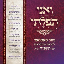 V'ani Tefilasi: Yomim Noraim 5785