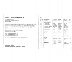 Spielpläne 9