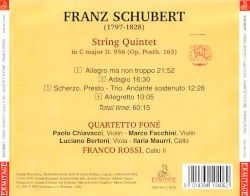 String Quintet In C Major D. 956