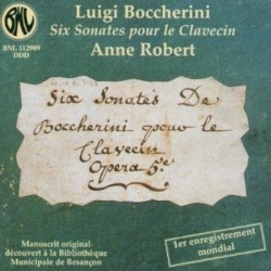 Six Sonates pour le Clavecin Opera 5e