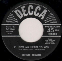 If I Give My Heart to You / T-E-N-N-E-S-S-E-E (Spells Heaven to Me)