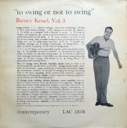 Barney Kessel, Vol. 3: “To Swing or Not to Swing”