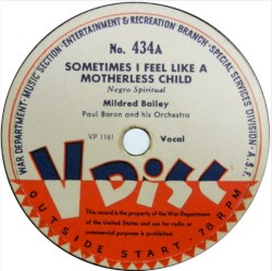 Sometimes I Feel Like a Motherless Child / Lamplighter’s Serenade / The Sunshine of Your Smile