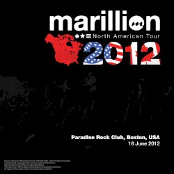 North American Tour 2012: Paradise Rock Club, Boston, USA, 16 June 2012