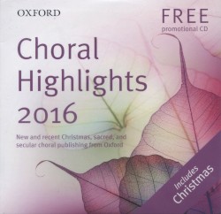 Choral Highlights 2016
