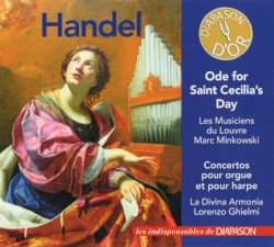 Ode for St Cecilia's Day / Concertos pour orgue et pour harpe