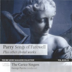 BBC Music, Volume 26, Number 13: Parry: Songs of Farewell