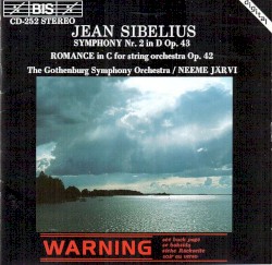 Symphony no. 2 in D, op. 43 / Romance in C for String Orchestra, op. 42