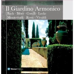 Bach, Biber, Corelli, Locke, Monteverdi, Rossi, Vivaldi