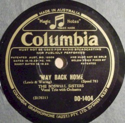 'way Back Home / Every Little Moment