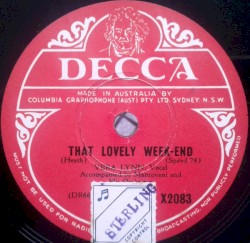 Starlight Serenade / That Lovely Week-End