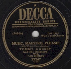 Music, Maestro, Please! / Strangers