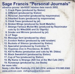 Personal Journals