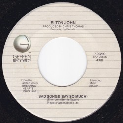 Sad Songs (Say So Much)