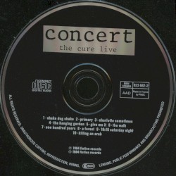 Concert – The Cure Live