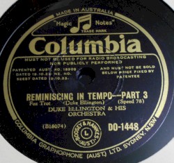 Reminiscing in Tempo (Parts 3 & 4)