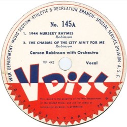 1944 Nursery Rhymes / The Charms of the City Ain’t for Me / Pins and Needles