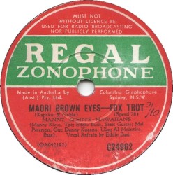 Maori Brown Eyes / Sailing Away From the Islands