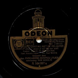 Dat gaat nu met de Pelikaan / Sarie Marys