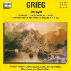 Peer Gynt Suiten Nos. 1 & 2 / Klavierkonzert A-moll