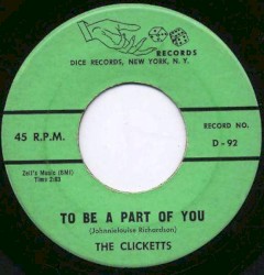 To Be a Part of You / Because of My Best Friend