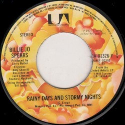 Rainy Days and Stormy Nights / Everyday I Have to Cry