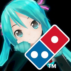 Domino's app Featuring Hatsune Miku OST