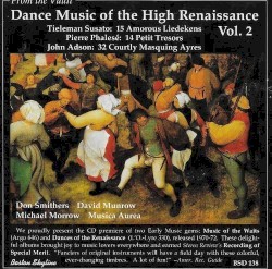 Dance Music of the High Renaissance