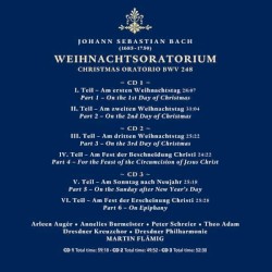 Weihnachts Oratorium, Christmas Oratorio BWV 248