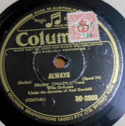 Always / Among My Souvenirs