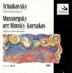 Tchaikovsky: Violin Concerto Op.35 / Mussorgsky: Night on a Bare Mountain