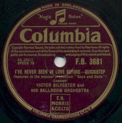 I've Never Been in Love Before / I Believe