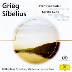 Grieg: Peer Gynt-Suiten / Sigurd Jorsalfar / Sibelius: Karelia-Suite / Der Schwan von Tuonela / Finlandia