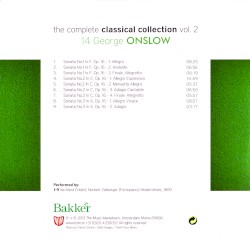Sonatas 1, 2 & 3
