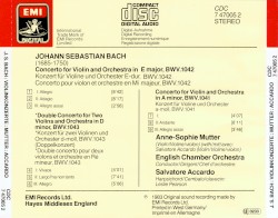 Concerto for Two Violins in D minor / Violin Concertos in A minor & E major
